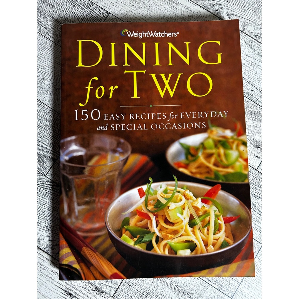 Weight Watchers Dining for Two 150 Easy Recipes 2004 Softcover Cookbook Diet